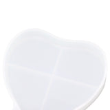 2PCS Heart Shape Photo Frame Mold Silicone Picture Mold DIY Personalized Photo Frame Mold for Home Decoration