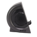 3 in 1 Bluetooth Speaker PC ABS Alarm Clock with Wireless Charging for Bedside 10W Grey