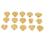 15pcs Wax Sealing Stamp Set Creative Special Shaped Sealing Wax Stamp Heads for Cards Envelopes Invitations Gift Packaging - Low Angle