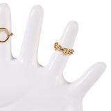 Ring Hand Holder All Round Display Fade Resistant Exquisite Hand Jewelry Display Stand for Bracelets Watches White - Extra Image