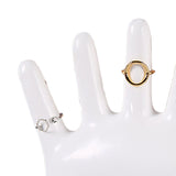 Ring Hand Holder All Round Display Fade Resistant Exquisite Hand Jewelry Display Stand for Bracelets Watches White