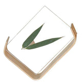 Desktop Plant Specimen Frame Wooden Acrylic Simple Modern Photo Frame Desktop Ornament Home Decoration - Rear View
