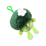Plush Pendant Cute Broccoli Shape Stuffed Toy PP Cotton Vegetable Pendant for Keychain Keyring Bag Large