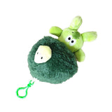 Plush Pendant Cute Broccoli Shape Stuffed Toy PP Cotton Vegetable Pendant for Keychain Keyring Bag Small