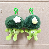 Plush Pendant Cute Broccoli Shape Stuffed Toy PP Cotton Vegetable Pendant for Keychain Keyring Bag Small
