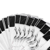 27PCS Kitchen Wallpaper Tile Self Adhesive PVC Wear Resistant White Black Faux Brick for Home Bathroom - Extra Image