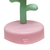 Table Lamp Cute Flower Night Light Portable Desk Lamp Decorative for Office Dorm Decor Pink