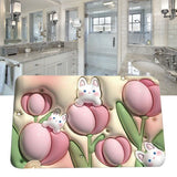 Diatomaceous Earth Floor Mat 3D Visual Water Absorbent Fast Drying Floor Mat for Bathroom H22 - Extra Image