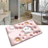 Diatomaceous Earth Floor Mat 3D Visual Water Absorbent Fast Drying Floor Mat for Bathroom H5 - Extra Image