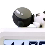 Electronic Clock Cute Cartoon LED Screen Desktop Electronic Alarm Data Time Calendar Temperature Clock Spaceman