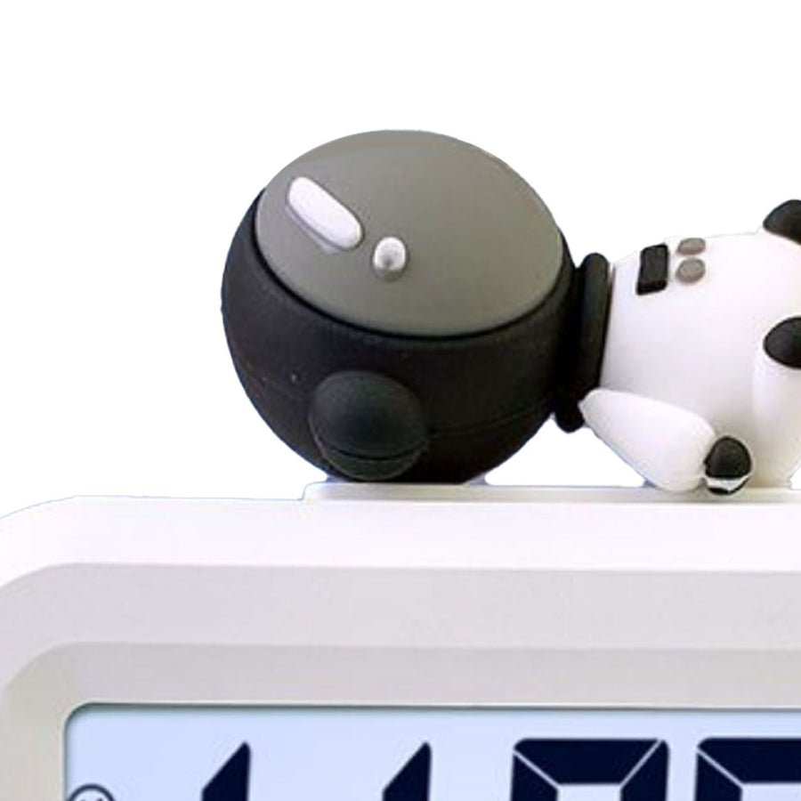 Electronic Clock Cute Cartoon LED Screen Desktop Electronic Alarm Data Time Calendar Temperature Clock Spaceman