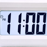 Electronic Clock Cute Cartoon LED Screen Desktop Electronic Alarm Data Time Calendar Temperature Clock Spaceman - Low Angle