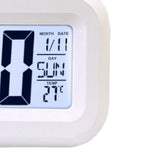 Electronic Clock Cute Cartoon LED Screen Desktop Electronic Alarm Data Time Calendar Temperature Clock Spaceman - Extra Image