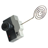 Place Card Holder Cute Shape Retro Wood Table Picture Holder Card Holder Memo Clip Holder for Home and Office Camera