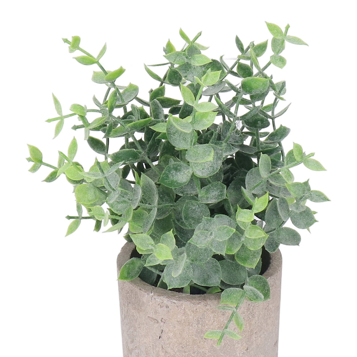 3 Pack Artificial Pot Plant Decorative Fake Faux Potted Eucalyptus Plants for Desktop Office
