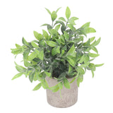3 Pack Artificial Pot Plant Decorative Fake Faux Potted Eucalyptus Plants for Desktop Office