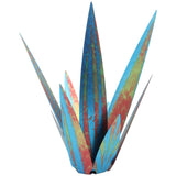 Tequila Sculpture Iron Plant Decor Metallic Luster Home Decoration for Patio Garden