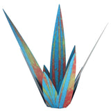 Tequila Sculpture Iron Plant Decor Metallic Luster Home Decoration for Patio Garden