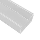 Clear Acrylic Flower Vase Multi Holes Elegant Decorative Long Rectangle Vase for Wedding Home Dining Table Decor 30cm/11.7in - Extra Image