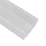 Clear Acrylic Flower Vase Multi Holes Elegant Decorative Long Rectangle Vase for Wedding Home Dining Table Decor 40cm/15.7in - Extra Image