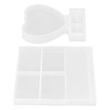 Photo Frame Resin Molds Flexible Durable Reusable Resin Personalized Photo Frame Mould for Home Table Decoration