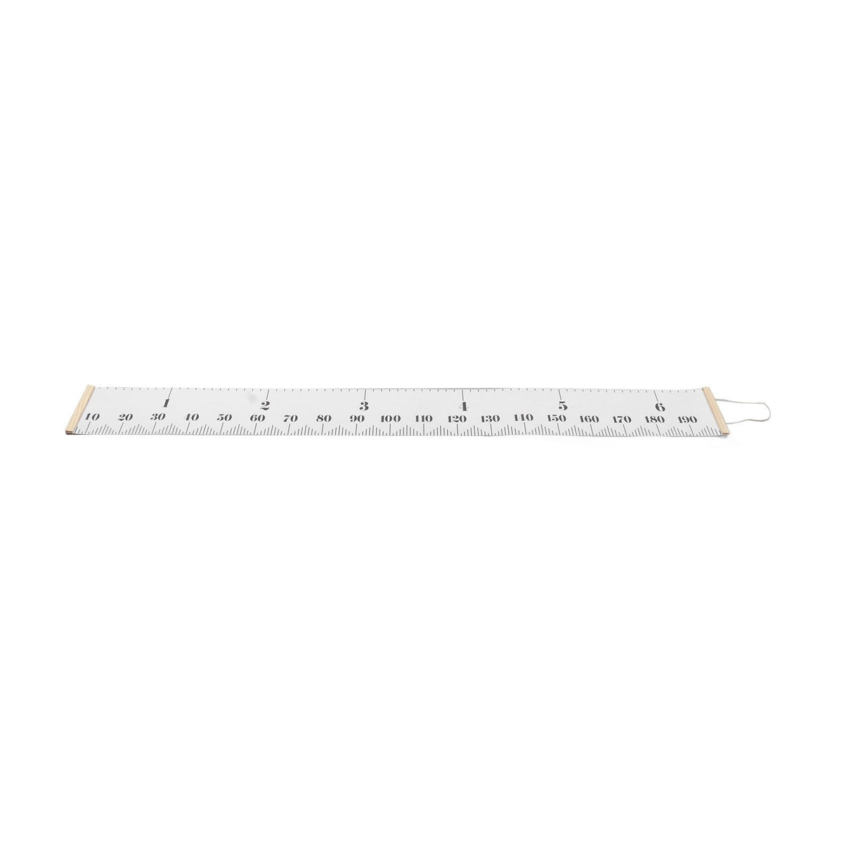 Kids Growth Chart Accurate Baby Height Growth Chart Ruler Removable Canvas Wall Hanging Measurement Chart for Home Classic White
