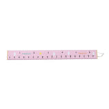 Kids Growth Chart Accurate Baby Height Growth Chart Ruler Removable Canvas Wall Hanging Measurement Chart for Home Pink Cloud