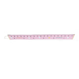 Kids Growth Chart Accurate Baby Height Growth Chart Ruler Removable Canvas Wall Hanging Measurement Chart for Home Pink Cloud - Front View