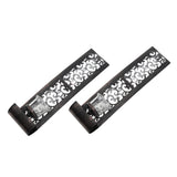 2pcs Wall Candle Holders Exquisite Iron Art Wall Candlestick Durable Antique Candle Scones Wall Decoration for Home Restaurant Office
