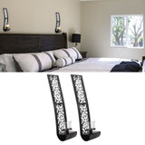 2pcs Wall Candle Holders Exquisite Iron Art Wall Candlestick Durable Antique Candle Scones Wall Decoration for Home Restaurant Office - Extra Image