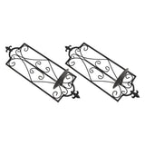2pcs Wall Sconce Candle Holder Hanging Iron Wall Candle Sconce Holder Wall Decorations for Living Room Dining Room - Extra Image