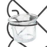 2PCS Wall Hanging Candle Holder Iron Hanging Wall Candle Holders for Home Decoration Weddings Events - Extra Image