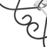 2PCS Wall Hanging Candle Holder Iron Hanging Wall Candle Holders for Home Decoration Weddings Events - Extra Image