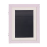 Kids Art Frame HDF Durable Magnetic Design Changeable Art Picture Frame with Storage Slot for Crafts Drawing Pink - Front View