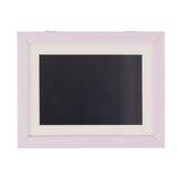 Kids Art Frame HDF Durable Magnetic Design Changeable Art Picture Frame with Storage Slot for Crafts Drawing Pink