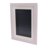Kids Art Frame HDF Durable Magnetic Design Changeable Art Picture Frame with Storage Slot for Crafts Drawing Pink - 45-Degree Angle