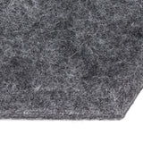 12PCS Hexagon Acoustic Panels High Density Sound Absorbing Panels Sound Proof Beveled Edge Wall Panels 14x12x7cm Dark Gray