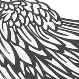 Angel Wings Metal Wall Art Indoor Outdoor Hanging Metal Angel Wings Wall Decor with LED Lights for Home Bedroom Living Room Garden Office