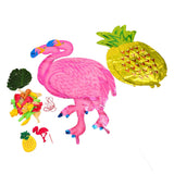 Hawaii Flamingo Pineapple Balloon Set Summer Party Decoration Balloon Set for Wedding Party - Extra Image
