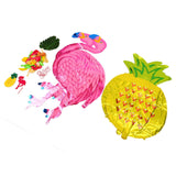 Hawaii Flamingo Pineapple Balloon Set Summer Party Decoration Balloon Set for Wedding Party
