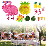 Hawaii Flamingo Pineapple Balloon Set Summer Party Decoration Balloon Set for Wedding Party