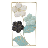 Wall Decoration TV Background Wall Pendant Wall Mounted Nordic Style Metal Flower Decor for Living Room Decoration