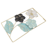 Wall Decoration TV Background Wall Pendant Wall Mounted Nordic Style Metal Flower Decor for Living Room Decoration