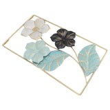 Wall Decoration TV Background Wall Pendant Wall Mounted Nordic Style Metal Flower Decor for Living Room Decoration