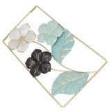 Wall Decoration TV Background Wall Pendant Wall Mounted Nordic Style Metal Flower Decor for Living Room Decoration