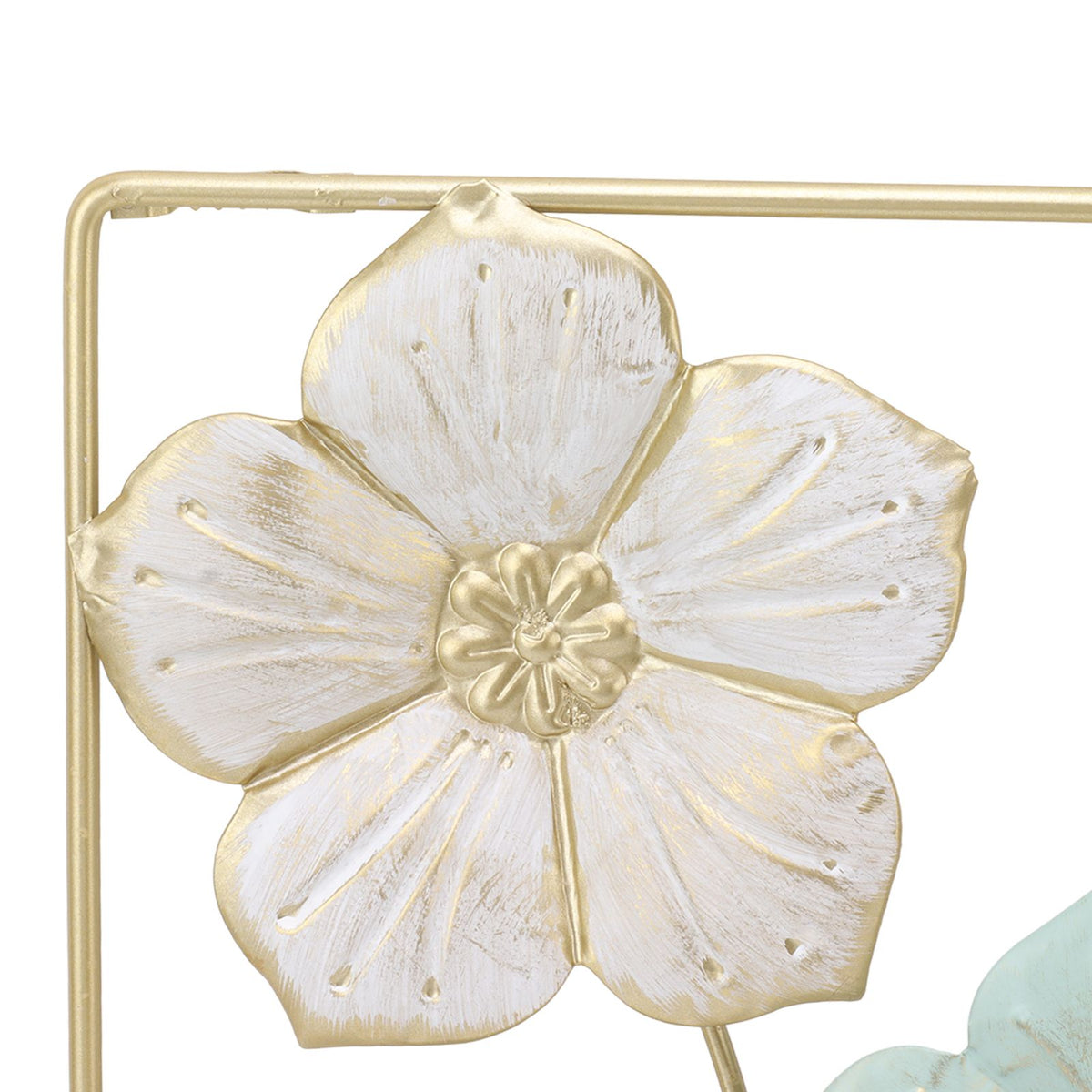 Wall Decoration TV Background Wall Pendant Wall Mounted Nordic Style Metal Flower Decor for Living Room Decoration