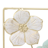 Wall Decoration TV Background Wall Pendant Wall Mounted Nordic Style Metal Flower Decor for Living Room Decoration
