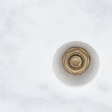Leaf Sculpture Statue Light Luxury Marble Base Easy to Clean Home Decoration for Hallway