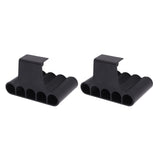 2Pcs Aquarium Plant Holder Aquarium Hanging Aquatic Plant Holder Fish Tank Decorations with Integrated Hook Short Hook - Low Angle