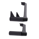 2Pcs Aquarium Plant Holder Aquarium Hanging Aquatic Plant Holder Fish Tank Decorations with Integrated Hook Long Hook Short Hook - Rear View